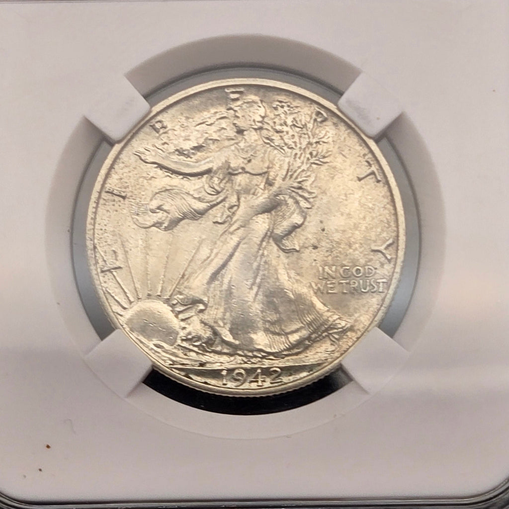 1942-S Liberty Walker Half~ Sharp Coin
