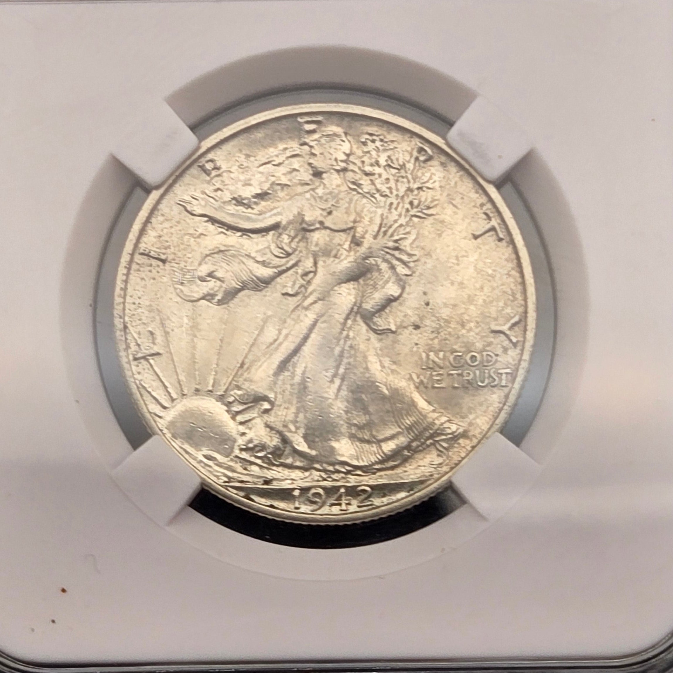 1942-S Liberty Walker Half~ Sharp Coin