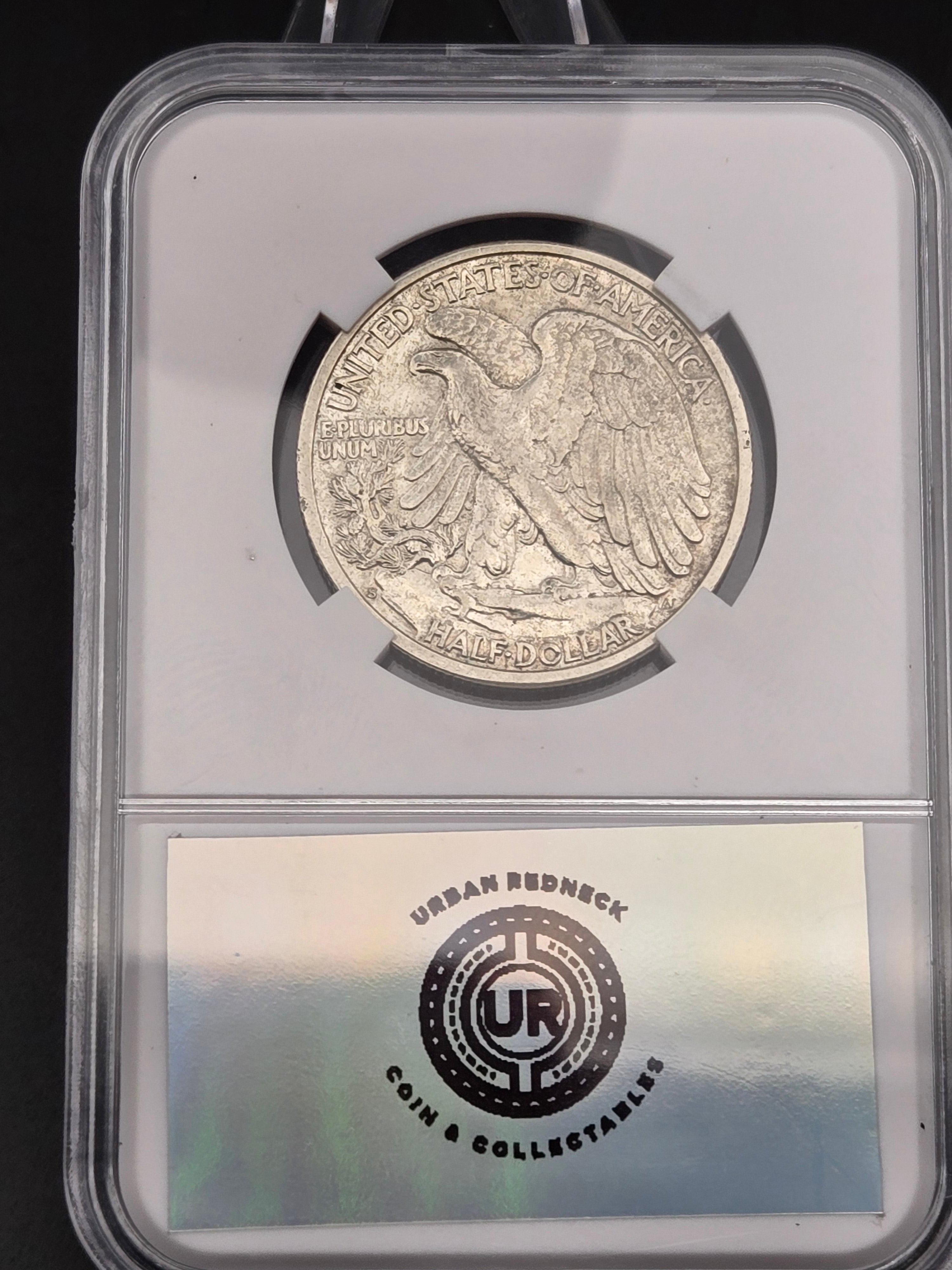 1942-S Liberty Walker Half~ Sharp Coin